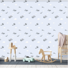 [Unique Kids Rooms Wallpapers & Illustrations] - Lily And The Wall