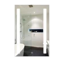 LED Bathroom Lighted Mirror 24 X 36 Inch Lighted Vanity Mirror Includes Defogger Vertical Mirror Light