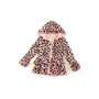 Leopard ruffle hoodie CXSY-...