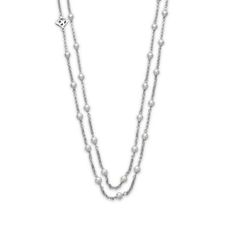 David Yurman - Black Spinel & Sterling Silver Long Station Necklace - Saks.com
