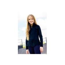 Activewear Ruffle Jacket - Black