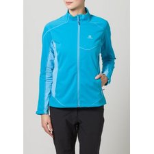 Salomon - MONT BARON - Soft shell jacket - turquoise