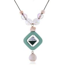 Women's Sweater Long Necklace for Women Acrylic Beads Necklaces & Pendants New Fashion Jewelry for Gifts to a Woman