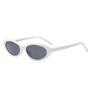 Luxury Fashion Small Oval Women Sunglasses Black Shades Brand Design Sun Glasses For Female Goggle Oculos De Sol UV400