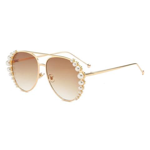 Personality Pearl Sunglasses