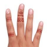 Three Ring Henna Stencils f...