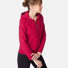 Hooded Jacket - Dark Red