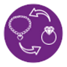  22KT Plain Gold Short Length Mangalsutra 