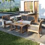 Palma 4pc Outdoor teak Patio Conversation Set – Cambridge Casual