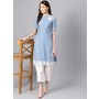 Gratifying Women Blue Solid...