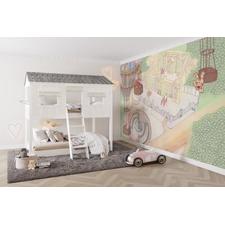 [Unique Kids Rooms Wallpapers & Illustrations] - Lily And The Wall