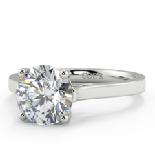 Georgina  - Brilliant Cut round diamond set in 18ct white gold