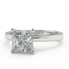 Penelope - Princess Cut diamond set in 18ct white gold