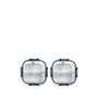  Sapphire 24 oz. Glass Food Storage Container - Set of 2