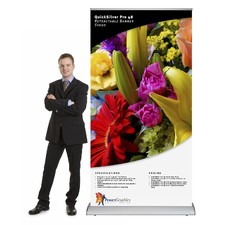 QuickSilver Pro Retractable Banner Stands from Trade Show Display Pros
