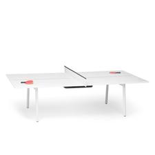 White   Dark Gray Series A Ping-Pong Conference Table,Dark Gray,