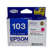Genuine Epson 103N Magenta Ink Cartridge