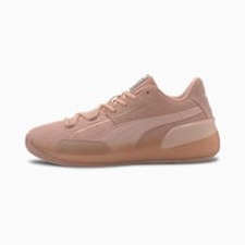 Clyde Hardwood Natural Basketball Shoes, Misty Rose, small