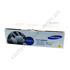 Genuine Samsung CLP500D5Y Yellow Toner Cartridge