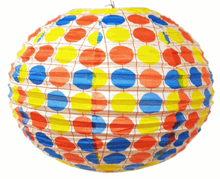 16" Color Polka Dots Paper ...