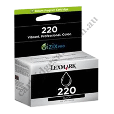 Genuine Lexmark 220 (14L0173AAN) Black Ink Cartridge