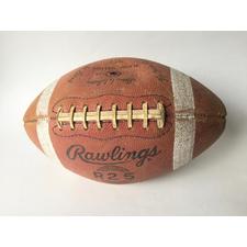 Vintage Leather Rawlings R25 Official Larry Wilson Football