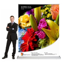 QuickSilver Pro 72 Retractable Banner Stands | Banner Stand Pros