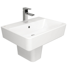 American Standard Acacia E Semi Pedestal Washbasin CL0507I-6DACTLWW