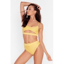 Bare With Us Cut-Out Bikini Set 