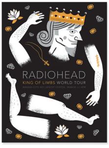 March 11, 2012 Show Poster - Poster - Radiohead