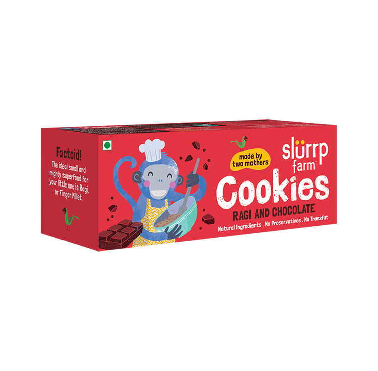 Cookies: Ragi and Chocolate