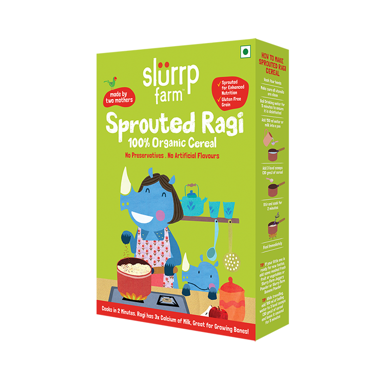 Organic Sprouted Ragi Cereal