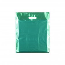 Classic Turquoise Plastic Carrier Bags