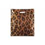 Leopard Print Plastic Carrier Bags