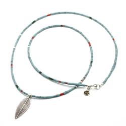 Men Feather Necklace - Roan...