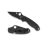 Spyderco C223gpbk Para 3 Paramilitary 3 black Cpm-s30v Plain Edge Folding Knife.
