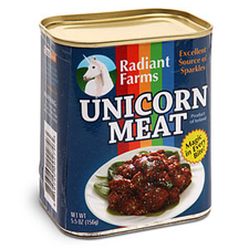 ThinkGeek :: Canned Unicorn Meat