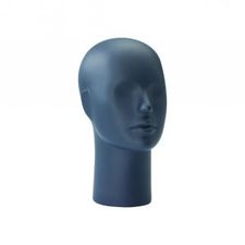 Abstract Female Head Matt Grey 30cm