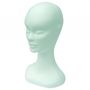 Female Polystyrene Mannequin Heads - White