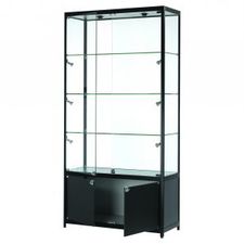 Black Panorama Display Cabinets
