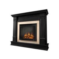 Real Flame Silverton Electric Fireplace in Black - G8600E-B