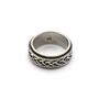 Celtic Spin Silver Men Ring