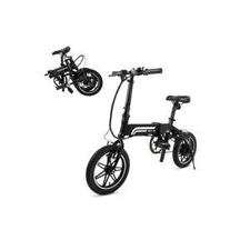  SwagCycle EB Pro Lightweight and Aluminum Folding EBike with Pedals, Power Assist, and 36V Lithium Ion Battery; Electric Bike with 14 inch Wheels and 250W Hub Motor