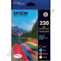 Genuine Epson 220 Ink Cartridge Value Pack