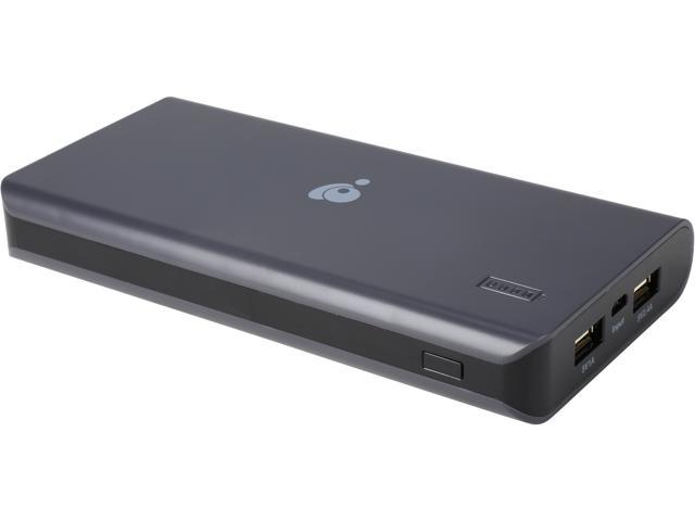  GearPower Black 16000 mAh Power Bank for Mobile Devices GMP16K
