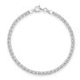 Sterling Silver 3mm Bismark Bracelet