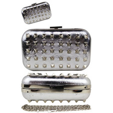 CH8050 SILVER CLUTCH