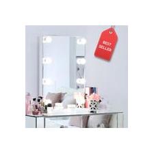 Portrait Vanity Mirror with Dimmable Lights