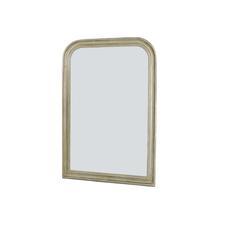 Nova Silver Leaf Louis Philippe Mirror