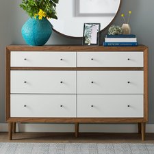 Adelia 6 Drawer Double Dresser